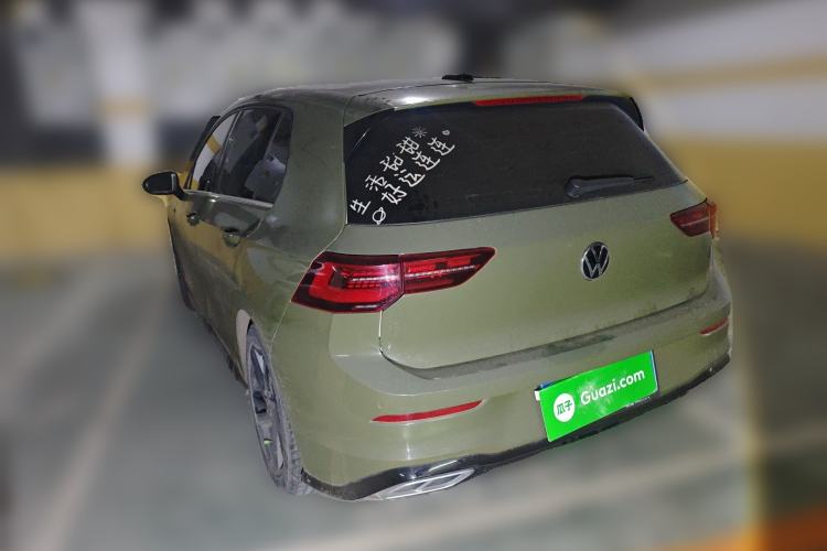 Used Volkswagen Golf 2021 280TSI DSG R-Line Rear Left 45 Deg