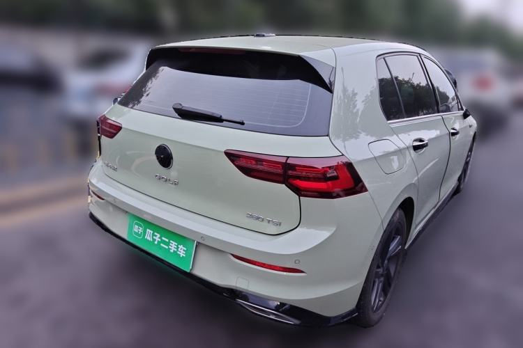 Used Volkswagen Golf 2021 280TSI DSG R-Line Rear Right 45 Deg