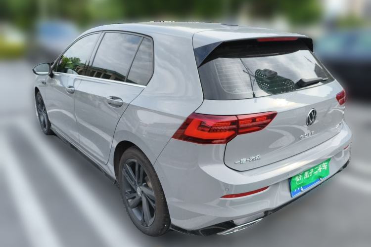 Used Volkswagen Golf 2021 280TSI DSG R-Line Rear Left 45 Deg