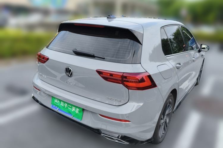 Used Volkswagen Golf 2021 280TSI DSG R-Line Rear Right 45 Deg