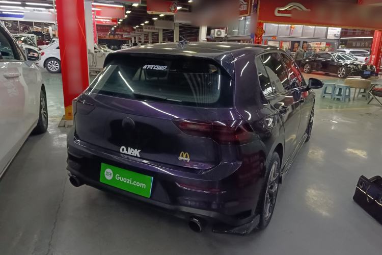 Used Volkswagen Golf 2021 280TSI DSG R-Line Rear Right 45 Deg