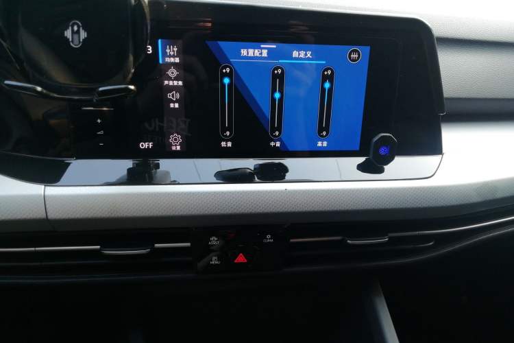 Used Volkswagen Golf 2021 280TSI DSG Pro Audio And AC Panel