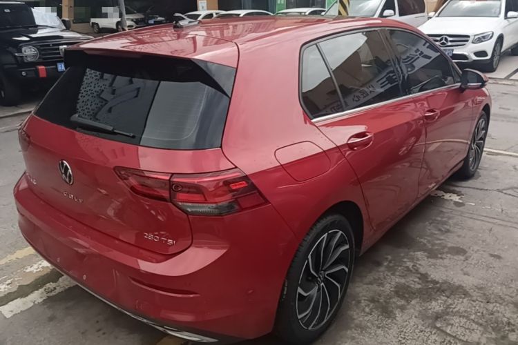 Used Volkswagen Golf 2021 280TSI DSG Pro Rear Right 45 Deg