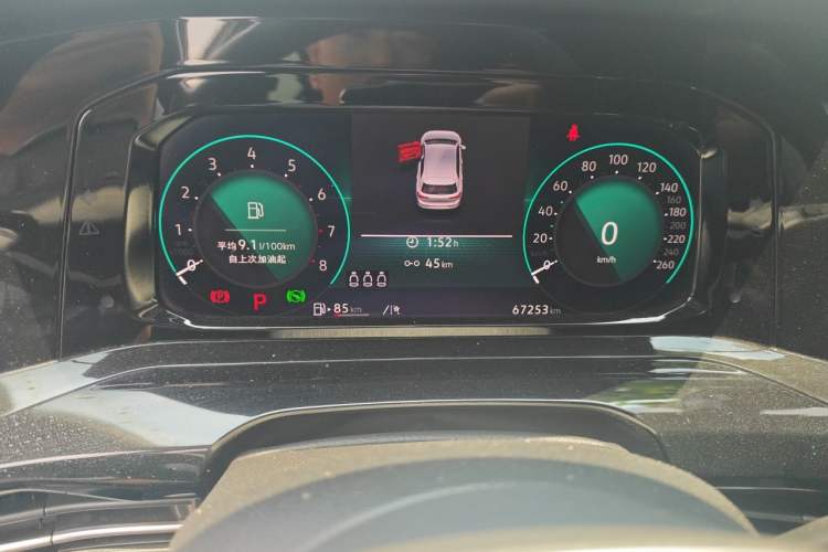 Used Volkswagen Golf 2021 280TSI DSG R-Line Instrument Cluster