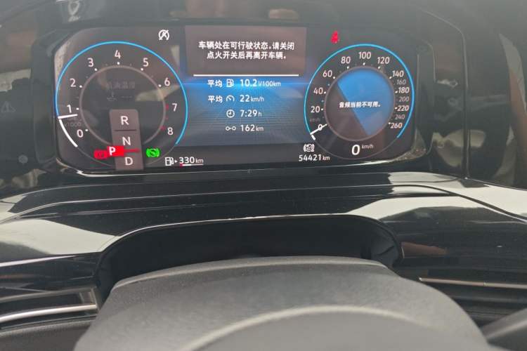 Used Volkswagen Golf 2021 280TSI DSG R-Line Odometer Close Up
