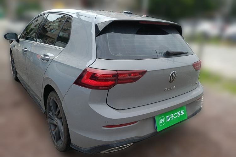 Used Volkswagen Golf 2021 280TSI DSG R-Line Rear Left 45 Deg