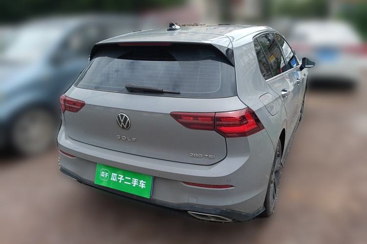 Used Volkswagen Golf 2021 280TSI DSG R-Line Rear Right 45 Deg