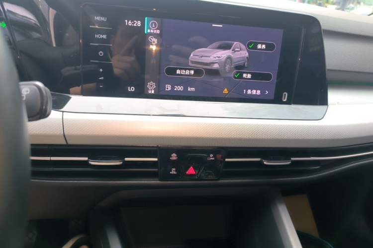 Used Volkswagen Golf 2021 280TSI DSG Pro Audio And AC Panel