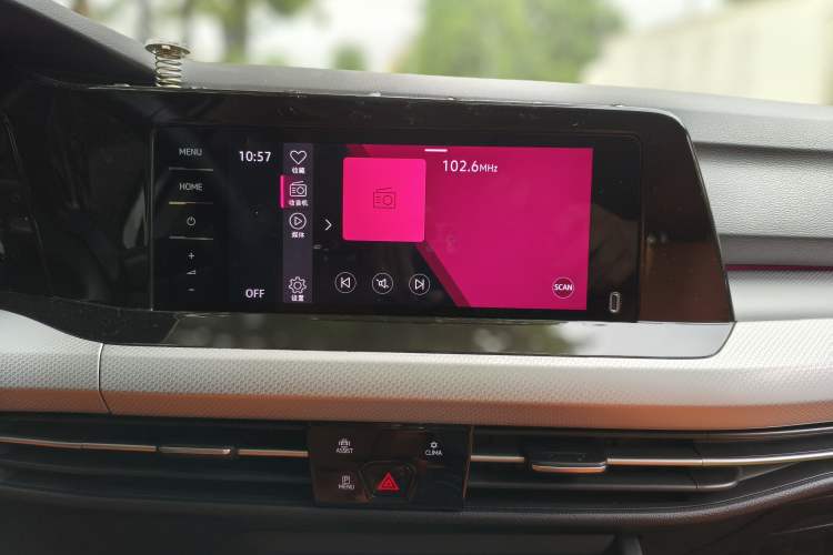 Used Volkswagen Golf 2021 280TSI DSG Pro Audio And AC Panel