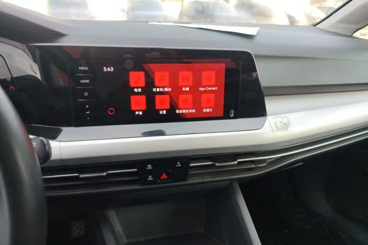 Used Volkswagen Golf 2021 280TSI DSG 30th Anniversary Edition Audio And AC Panel