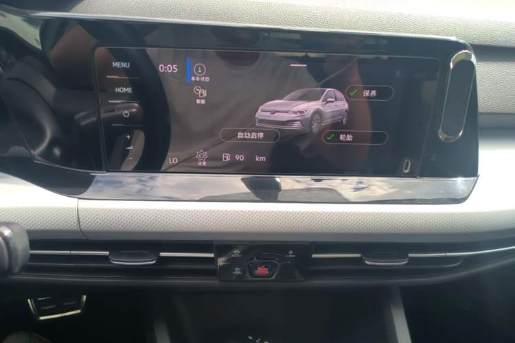 Used Volkswagen Golf 2021 280TSI DSG Pro Audio And AC Panel