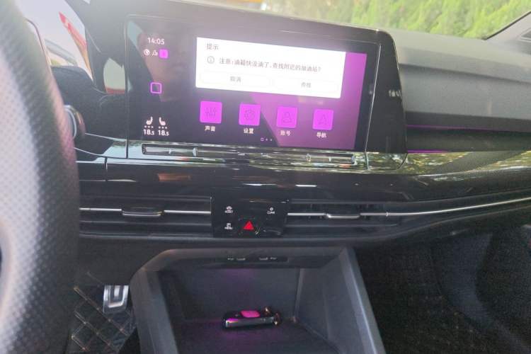 Used Volkswagen Golf 2021 280TSI DSG R-Line Audio And AC Panel