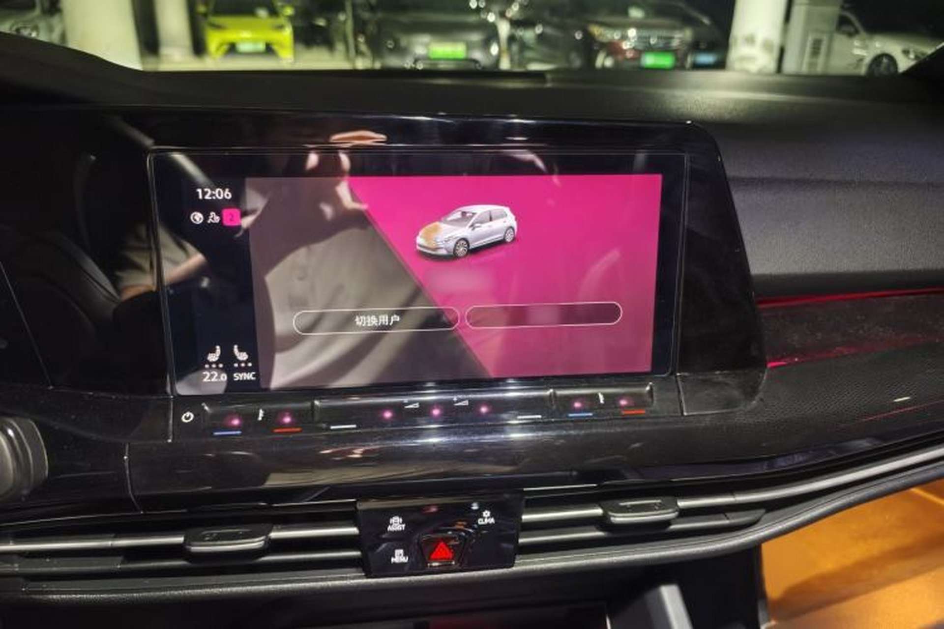 Used Volkswagen Golf 2021 280TSI DSG R-Line Audio And AC Panel
