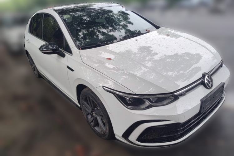 Used Volkswagen Golf 2021 280TSI DSG R-Line Front Right 45 Deg