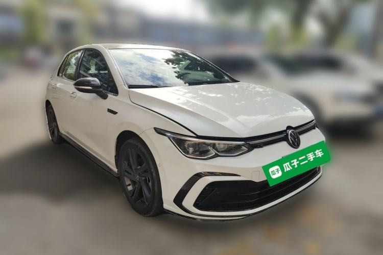 Used Volkswagen Golf 2021 280TSI DSG R-Line Front Right 45 Deg