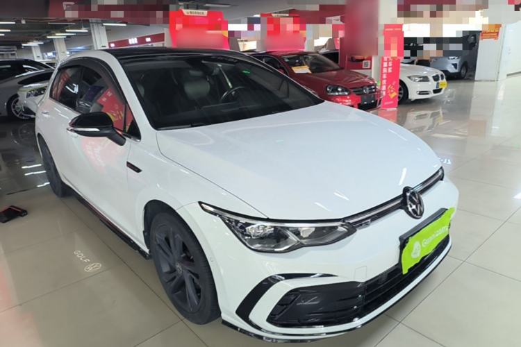 Used Volkswagen Golf 2021 280TSI DSG R-Line Front Right 45 Deg