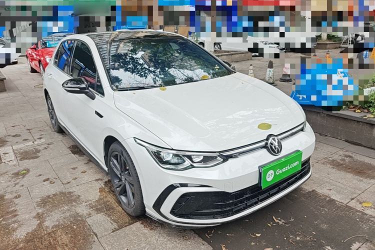 Used Volkswagen Golf 2021 280TSI DSG R-Line Front Right 45 Deg