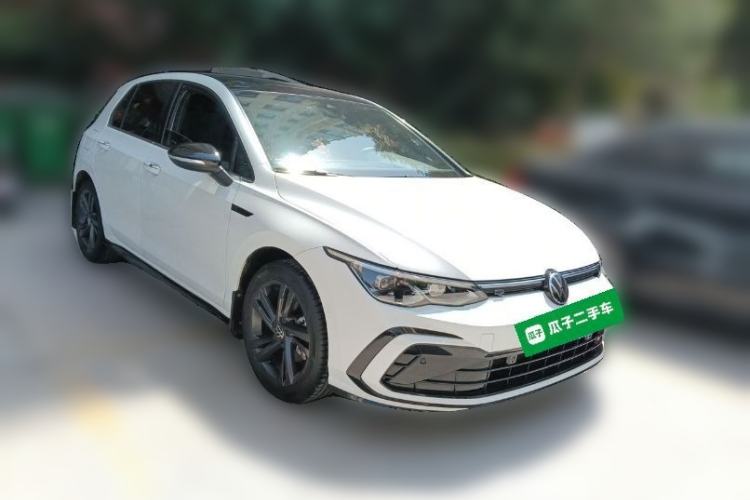 Used Volkswagen Golf 2021 280TSI DSG R-Line Front Right 45 Deg