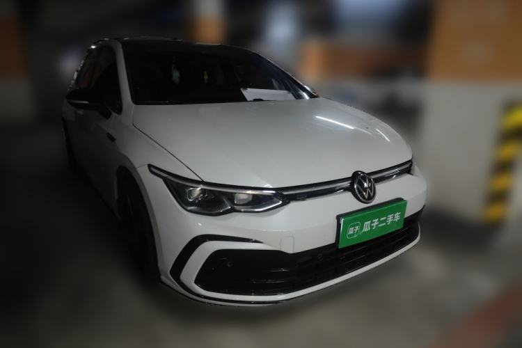 Used Volkswagen Golf 2021 280TSI DSG R-Line Front Right 45 Deg