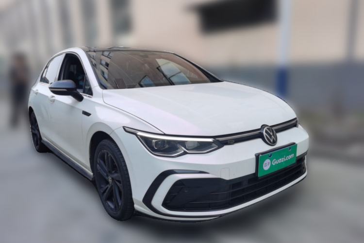 Used Volkswagen Golf 2021 280TSI DSG R-Line Front Right 45 Deg