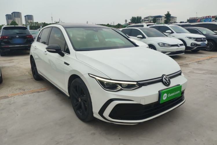 Used Volkswagen Golf 2021 280TSI DSG R-Line Front Right 45 Deg