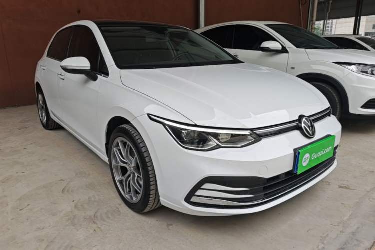 Used Volkswagen Golf 2021 280TSI DSG 30th Anniversary Edition Front Right 45 Deg