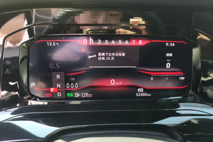 Used Volkswagen Golf 2021 280TSI DSG R-Line Instrument Cluster