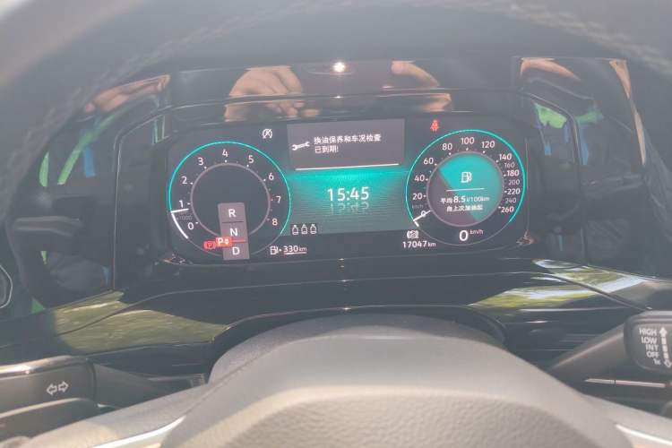 Used Volkswagen Golf 2021 280TSI DSG R-Line Instrument Cluster