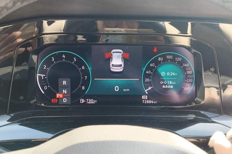 Used Volkswagen Golf 2021 280TSI DSG R-Line Instrument Cluster