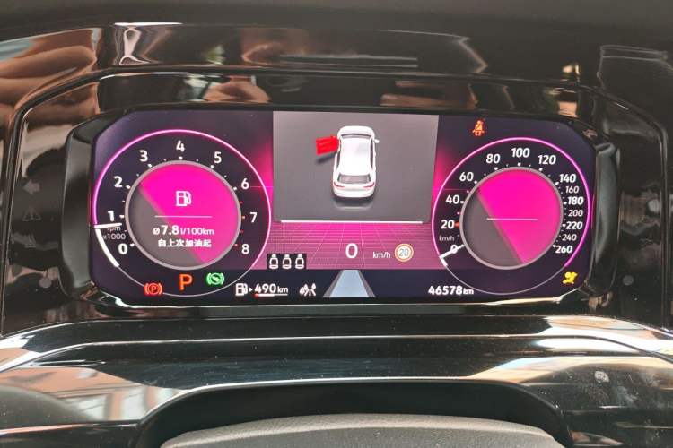 Used Volkswagen Golf 2021 280TSI DSG R-Line Instrument Cluster