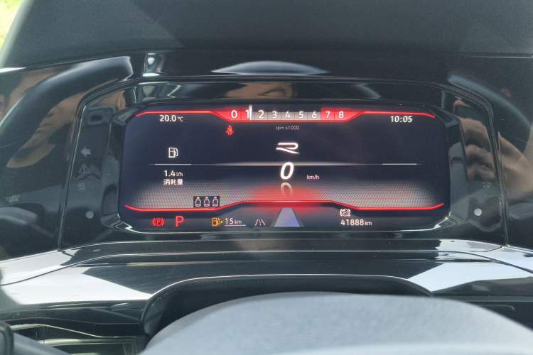 Used Volkswagen Golf 2021 280TSI DSG R-Line Instrument Cluster