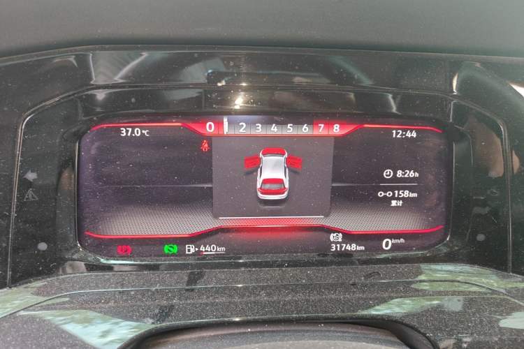 Used Volkswagen Golf 2021 280TSI DSG R-Line Instrument Cluster