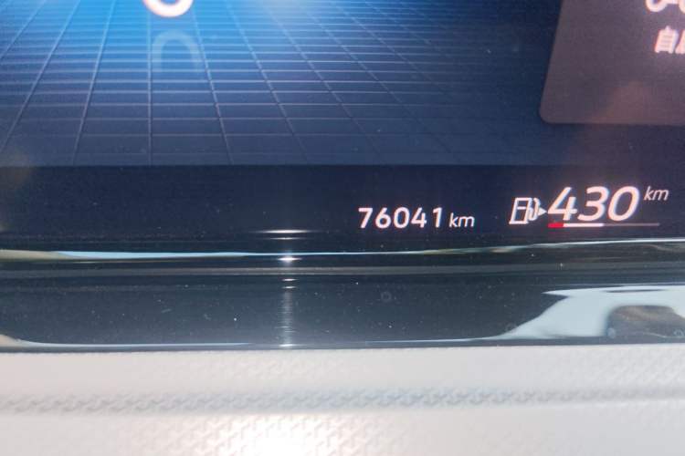 Used Volkswagen Golf 2021 280TSI DSG Pro Odometer Close Up