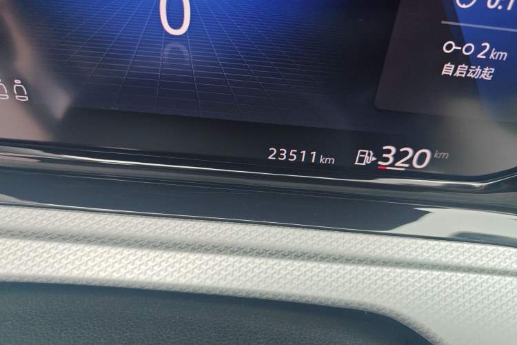 Used Volkswagen Golf 2021 280TSI DSG Pro Odometer Close Up