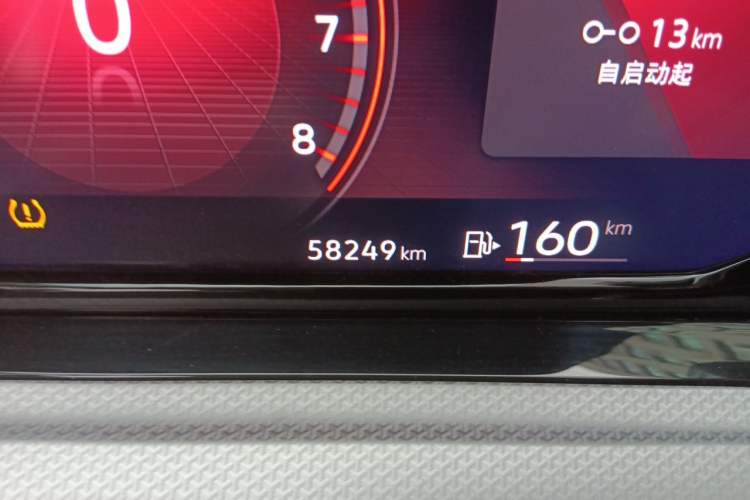 Used Volkswagen Golf 2021 280TSI DSG Pro Odometer Close Up