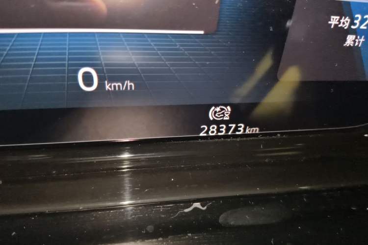 Used Volkswagen Golf 2021 280TSI DSG R-Line Odometer Close Up