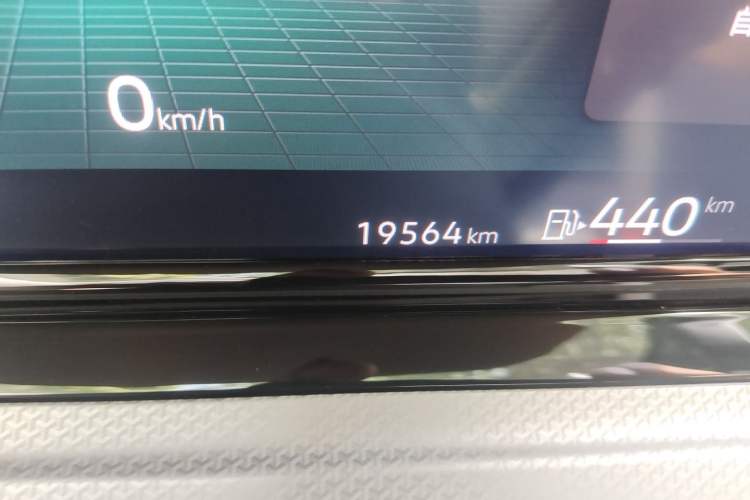 Used Volkswagen Golf 2021 280TSI DSG Pro Odometer Close Up