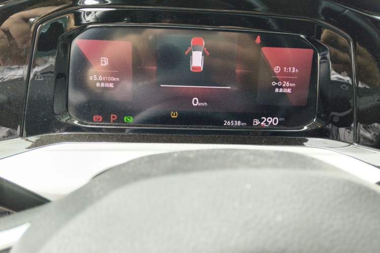 Used Volkswagen Golf 2021 280TSI DSG Pro Odometer Close Up