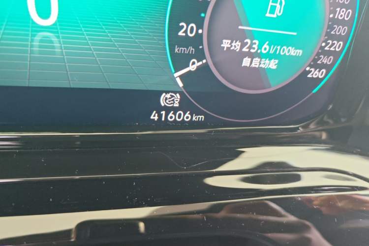 Used Volkswagen Golf 2021 280TSI DSG 30th Anniversary Edition Odometer Close Up