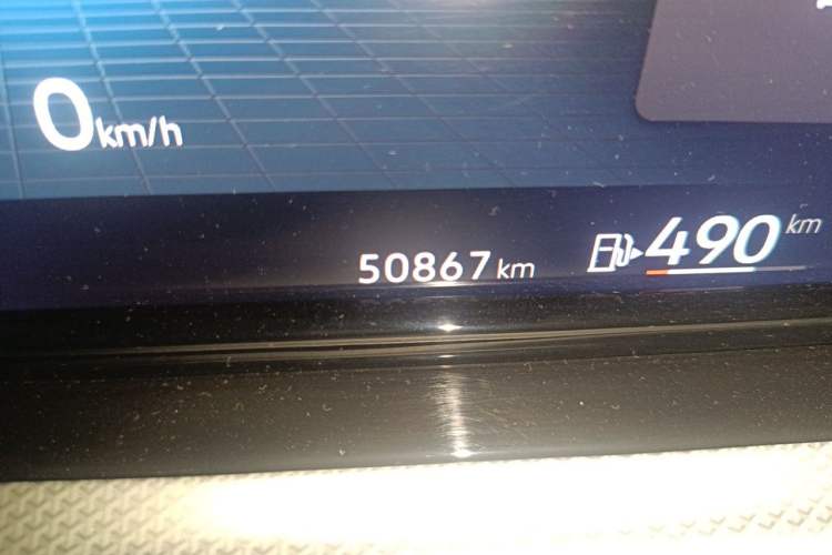 Used Volkswagen Golf 2021 280TSI DSG 30th Anniversary Edition Odometer Close Up