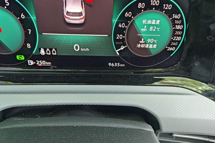 Used Volkswagen Golf 2021 280TSI DSG Pro Odometer Close Up