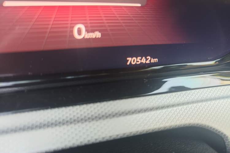 Used Volkswagen Golf 2021 280TSI DSG Pro Odometer Close Up