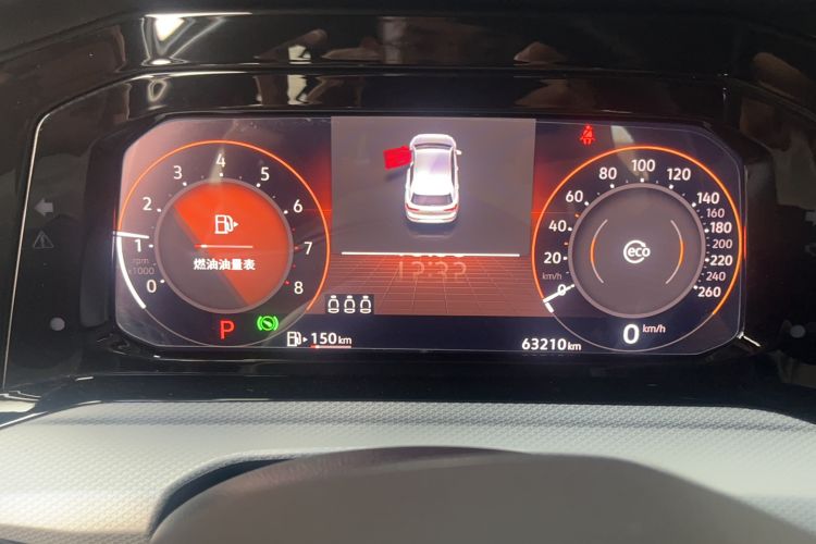 Used Volkswagen Golf 2021 280TSI DSG Pro Odometer Close Up