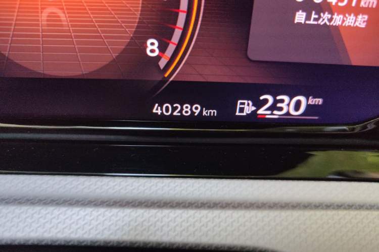 Used Volkswagen Golf 2021 280TSI DSG Pro Odometer Close Up