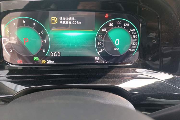 Used Volkswagen Golf 2021 280TSI DSG Pro First Edition Odometer Close Up