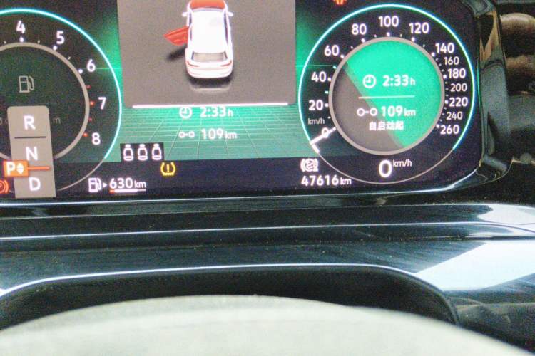 Used Volkswagen Golf 2021 280TSI DSG R-Line Odometer Close Up