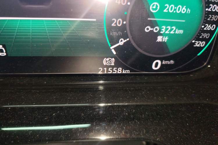 Used Volkswagen Golf 2021 280TSI DSG R-Line Odometer Close Up