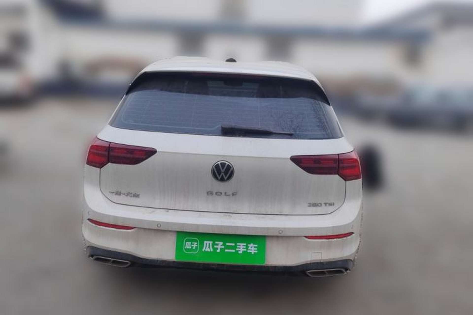Used Volkswagen Golf 2021 280TSI DSG R-Line Rear