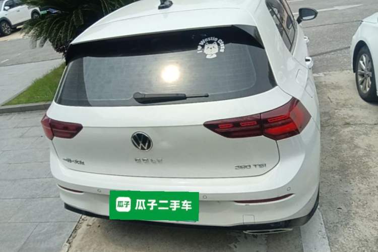 Used Volkswagen Golf 2021 280TSI DSG R-Line Rear
