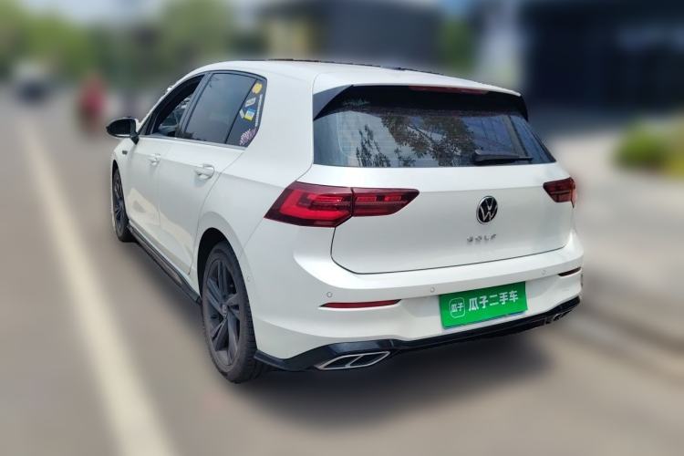 Used Volkswagen Golf 2021 280TSI DSG R-Line Rear Left 45 Deg